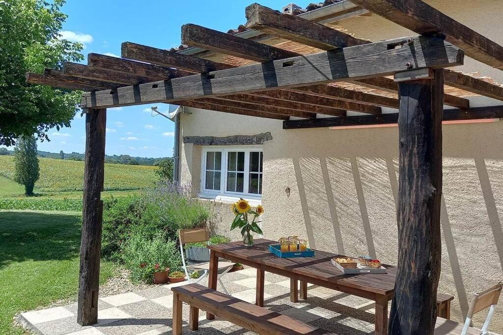 Gite Rural Saint-Pierre-sur-Dropt Exterior foto